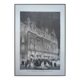 Printed in 1883, L'Eden Théâtre, Paris 9th.