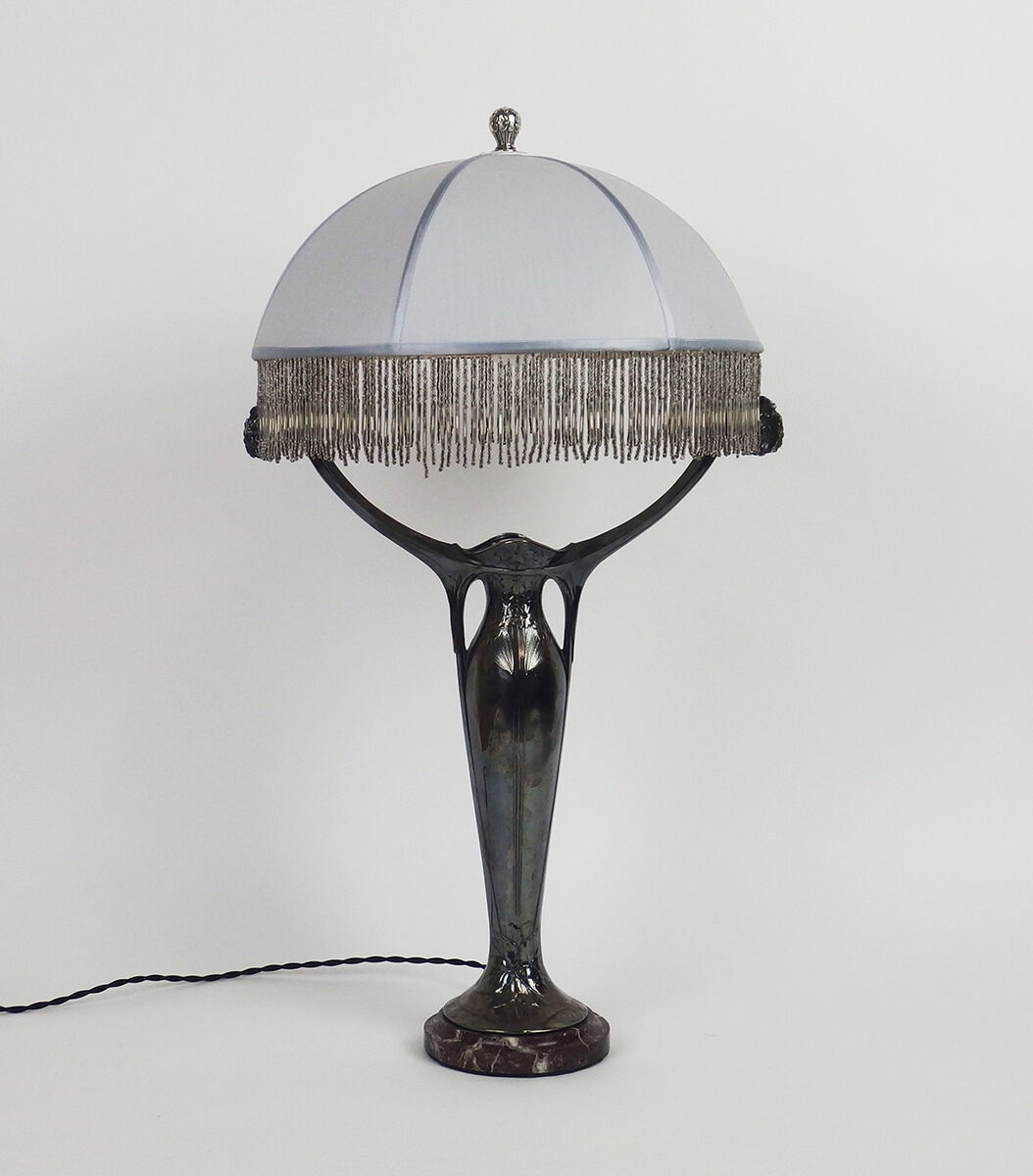 Art Nouveau lamp by Gallia Christofle