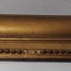 Antique wooden and plaster mirror 69x93cm
