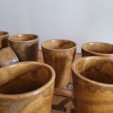 14 cups Digoin sandstone