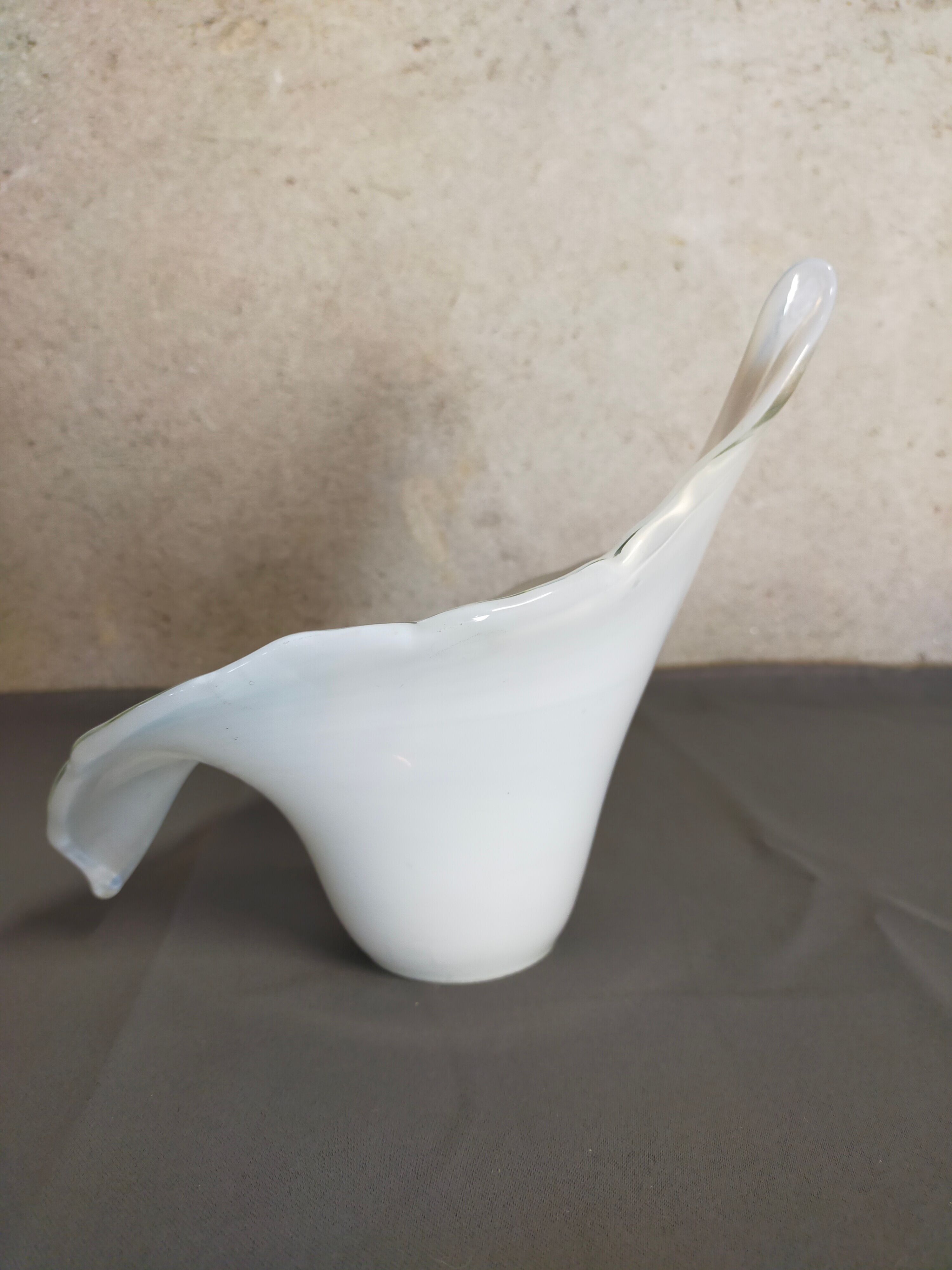 Vintage tulip blown glass lampshade Murano