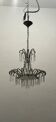 Vintage Italian Crystal Beaded Light Pendant 1960’s