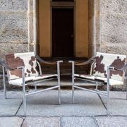 LC1 armchair by Le Corbusier for Cassina, Italy, 1960s, set of 2.