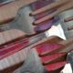Fronnet 12 Silver-plated art deco oyster forks