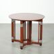 Beautiful round Art Deco design side/coffee table