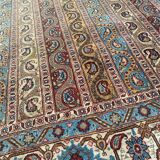Tapis ancien d’orient persan de Ghoom fait main 142x205 cm