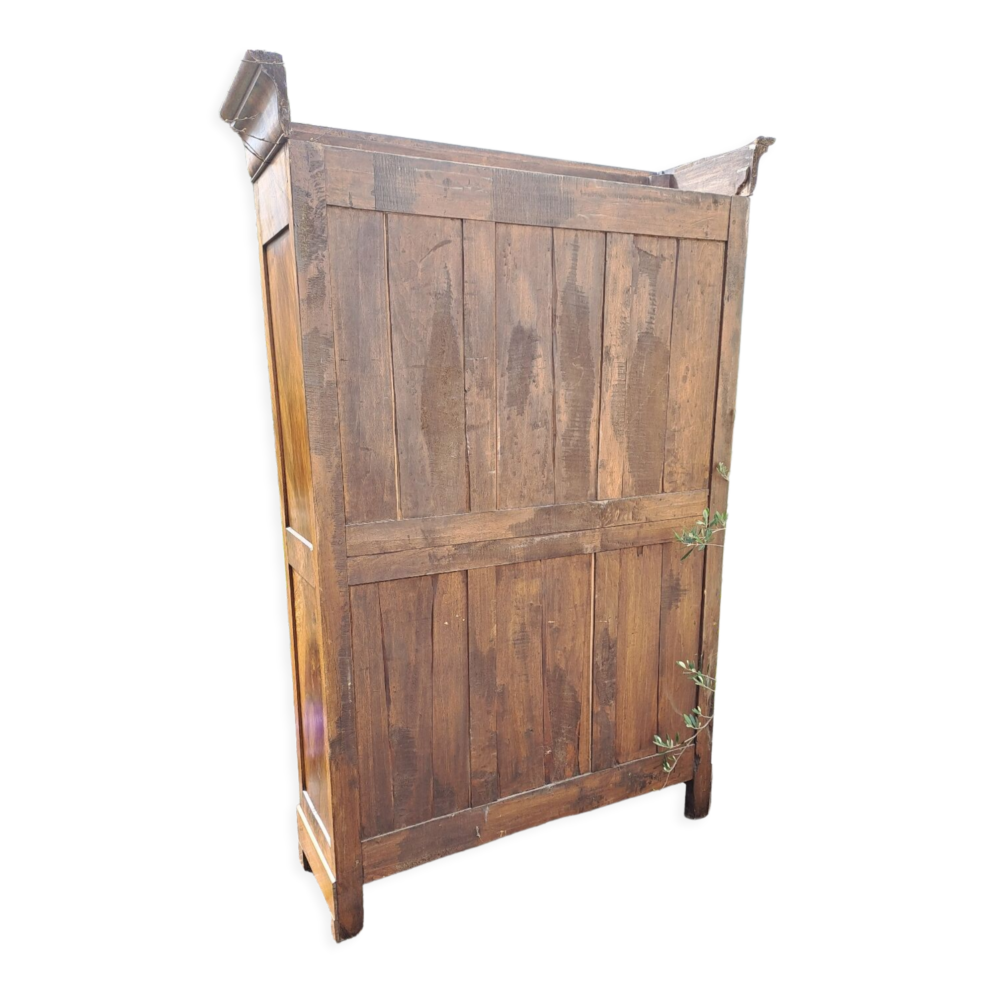 Louis Philippe blond walnut bookcase