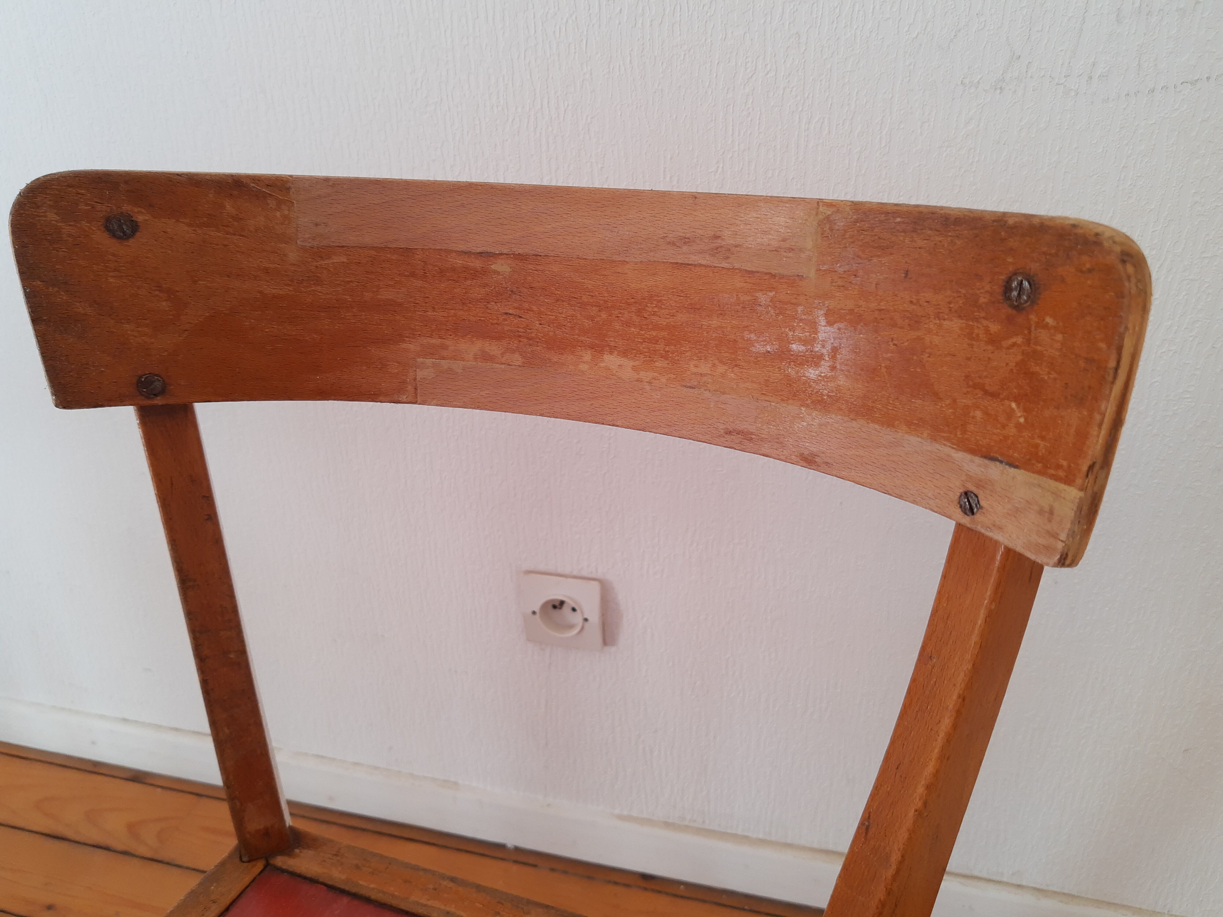 Suite of 4 chairs vintage bistro Diago