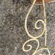 Wrought iron garden table full old garden furniture