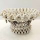 Creamy White Ceramic Fruit Bowl or Centerpiece by Charles de Boissimon