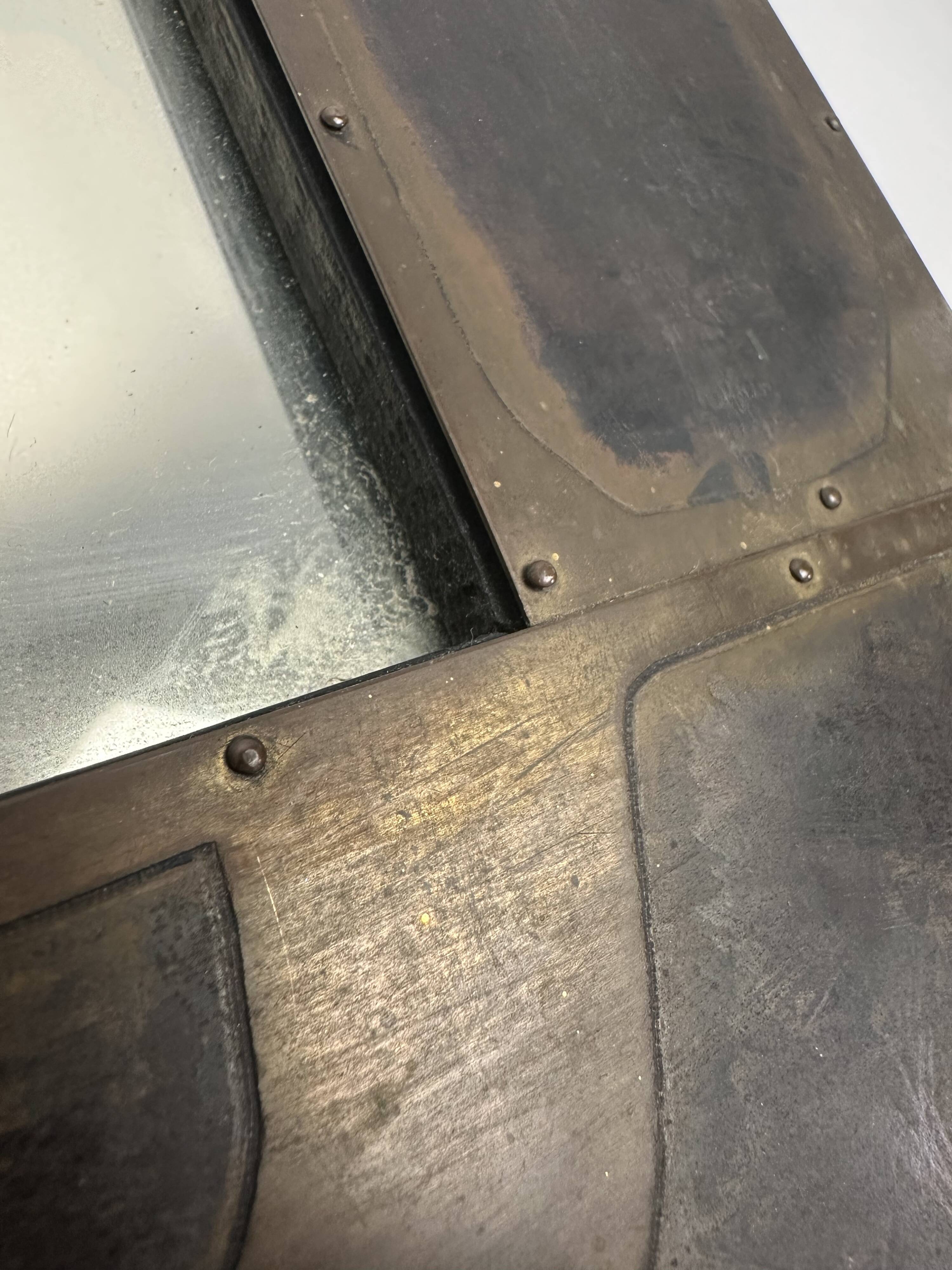 Vintage Jean Blazy mirror