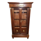Empire mahogany bookcase