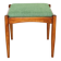 Tabouret Edmund Homa siège vert - tissu structurel