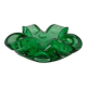 Green Sommerso Murano Glass Ashtray, Italy, 1960s