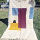 Magnificent authentic Berber rug – unique piece. Ideal Christmas gift.