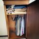 Cabinet with mirrored door in cherry wood, cabinetmaker