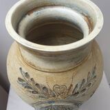 Large ceramic vase Françoise Chedeville 1960 1970