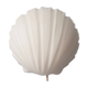 Glassh-tte Limburg 80s milky white glass wall lamp