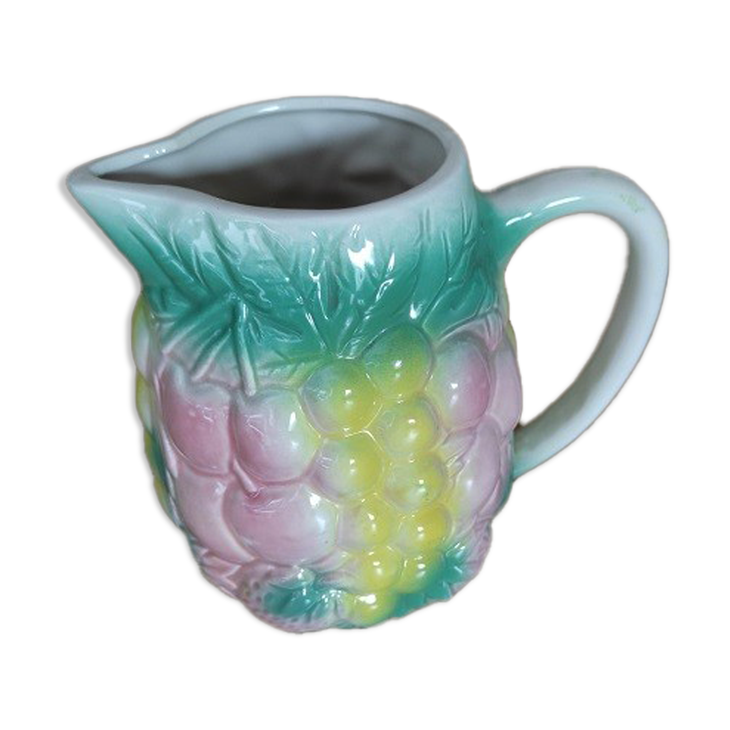 Jug Slurry Fruit Deco Old vintage