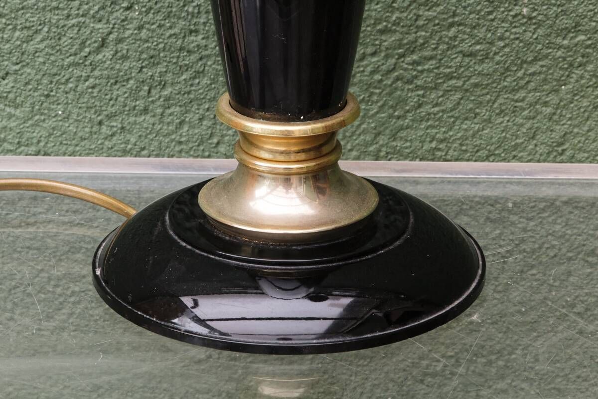 Pied de lampe "Trocadéro" par Robert de Schuytener, années 70-80