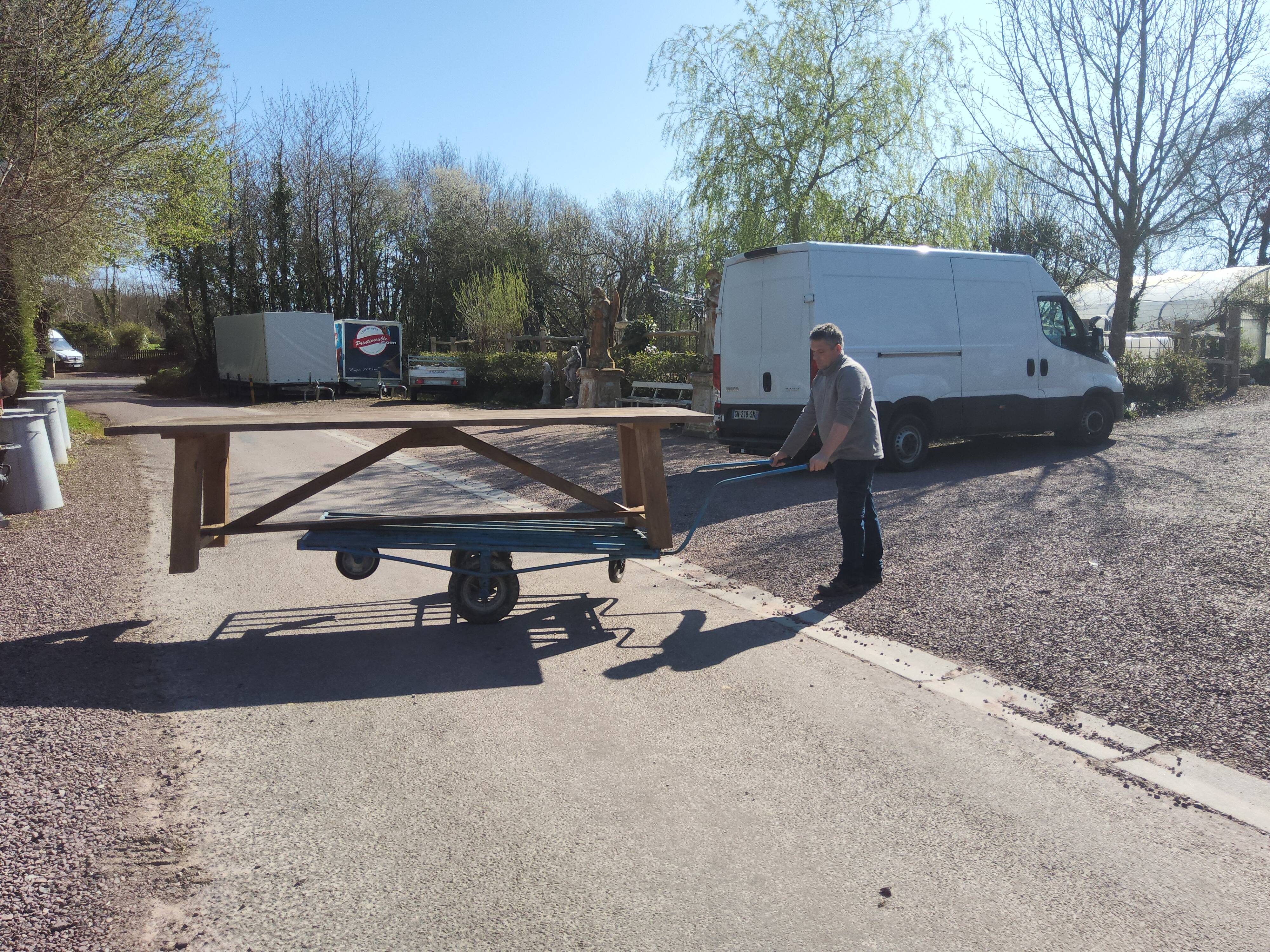 Grande table de ferme