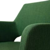 Pair of Green Oslosund armchairs by Kinnarps, 1950s