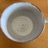 Teapot, 4 cups and 2 saucers Vallauris 50s Grandjean Jourdan