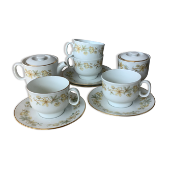 Tasses à thé Richard Ginori Italy en porcelaine fine