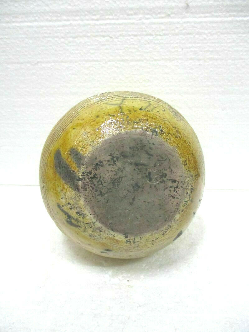 Homemade ceramic "ball" vase