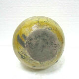 Homemade ceramic "ball" vase