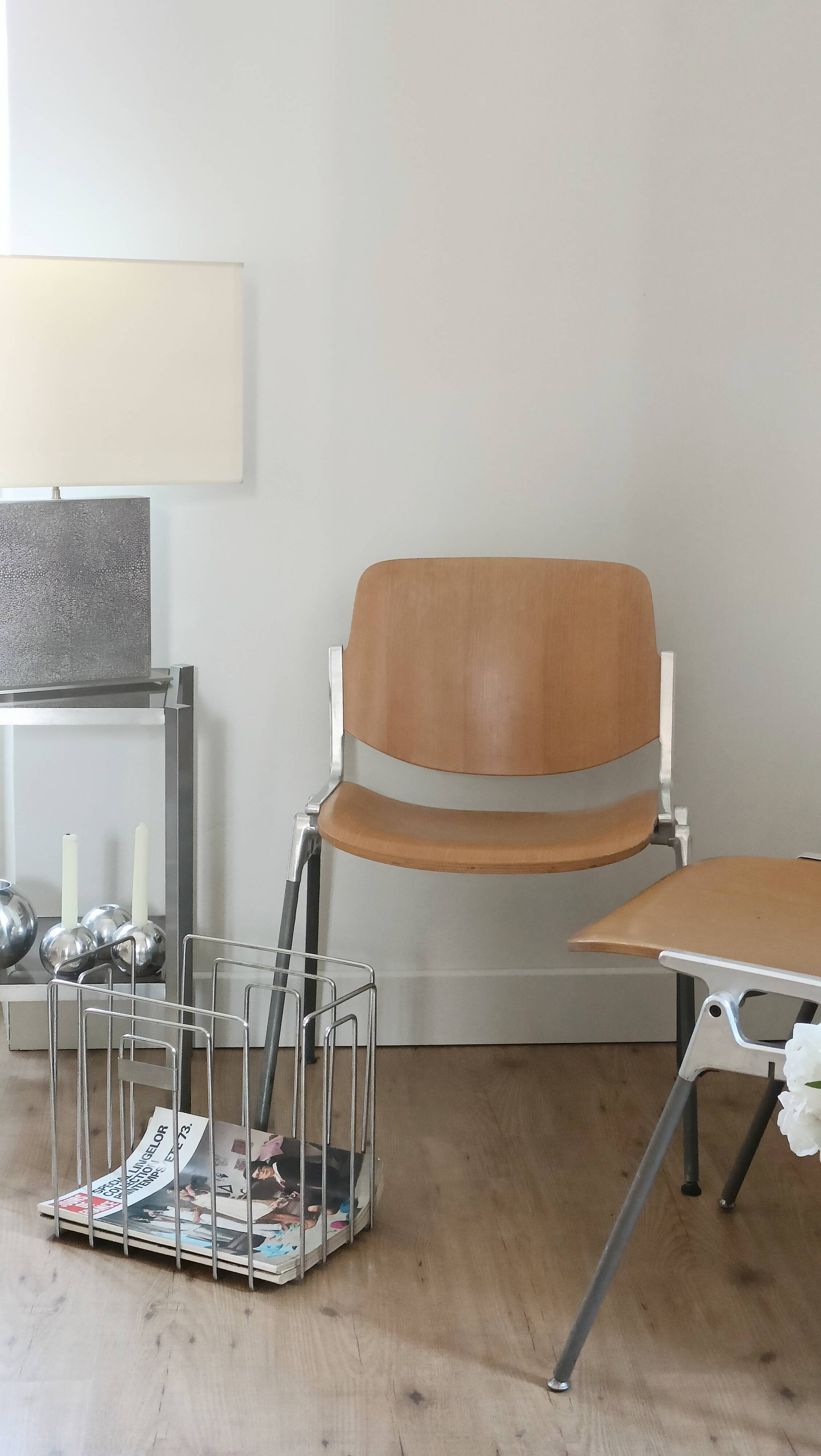 Paire de chaises DC106 Giancarlo Pirretti