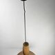 Large vintage hanging lamp veneer wood Hans Agne Jacobsson
