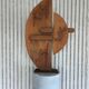 1970s Abstract Steel Sculpture