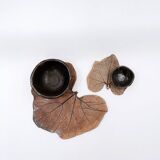 Set of decorative ceramics - "Fond d'Atelier" - N.Lebrun - Belgium 1970s