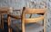Danish table and 6 chairs set, by Niels Moller, 1960