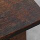 Tabouret bas en bois sculpté français du milieu du XIXe siècle de style gothique