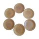 6 small dessert plates in vintage Chantilly Longchamp sandstone