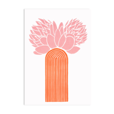 Protea II - Linocut