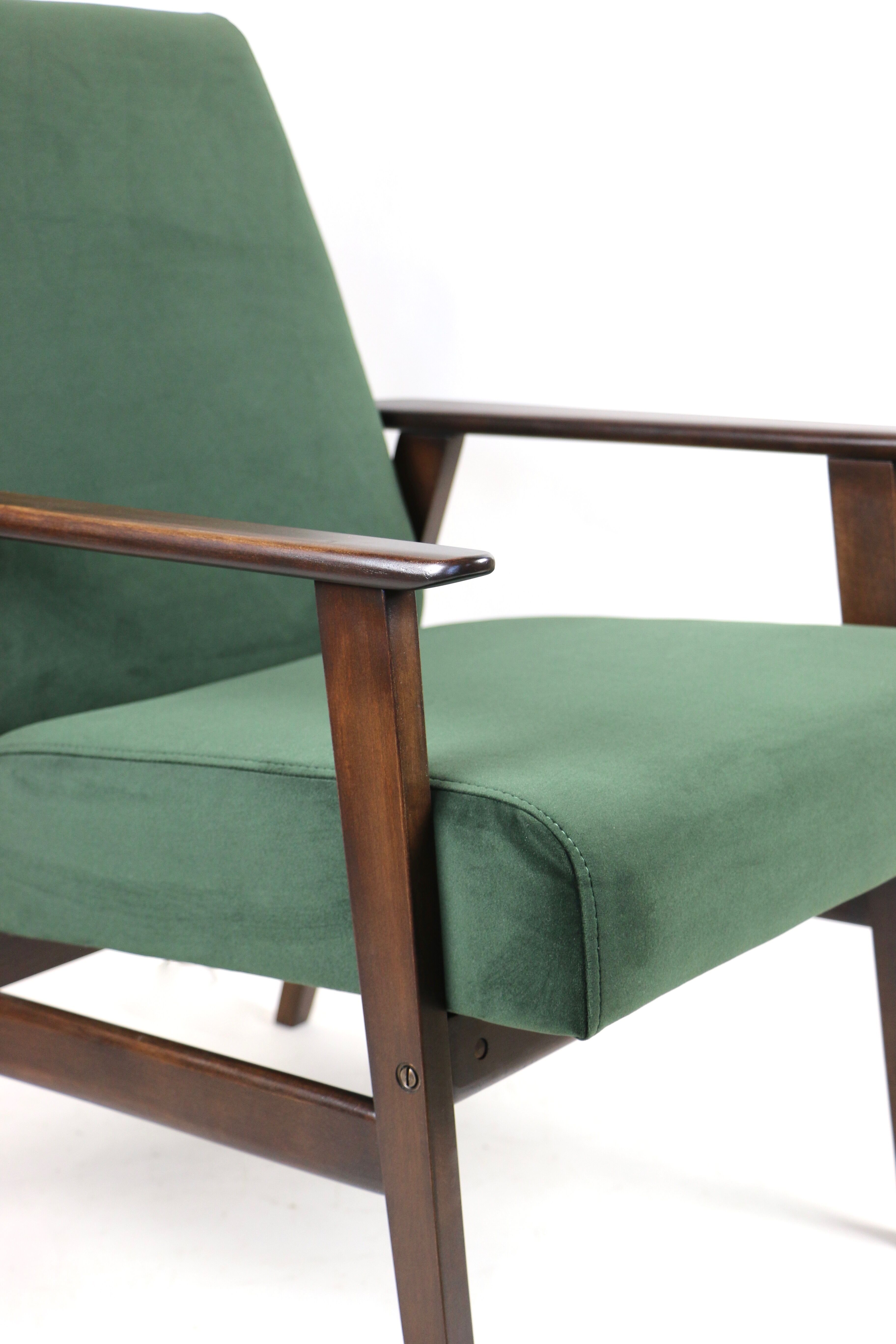 Fauteuil vert années 1970