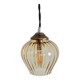 Amber vintage lamp