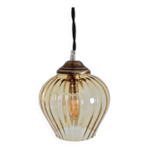 Amber vintage lamp