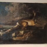 Antique Painting from the 17th Century Flemish School