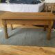 Oak coffee table