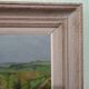 HST painting spring landscape signed vintage 70