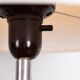 Swedish table lamp in Aluminum, Rosewood and Bakelite by Bergboms 1960.