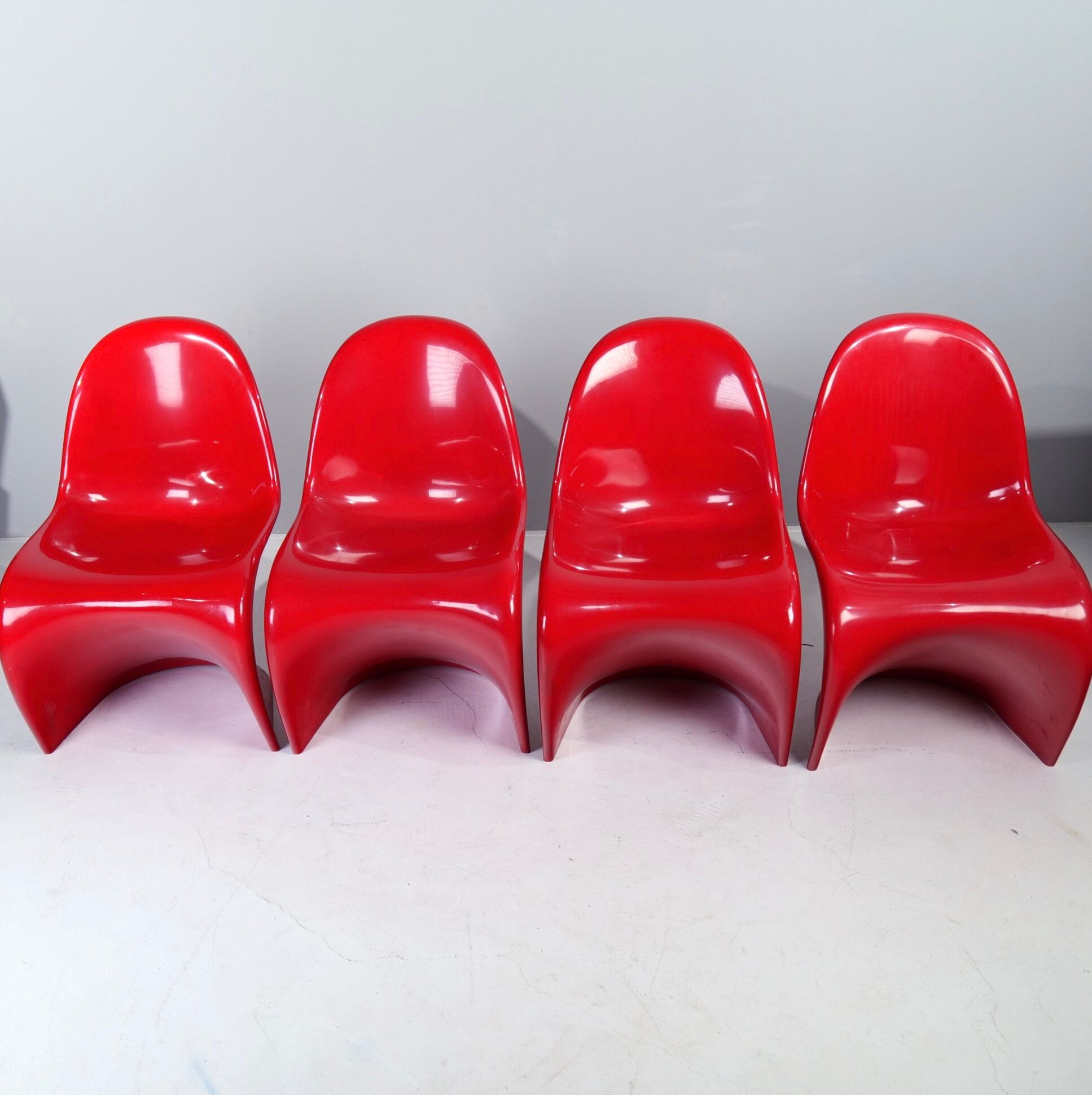 1st edition vintage Panton Chairs 1968 Herman Miller Collection