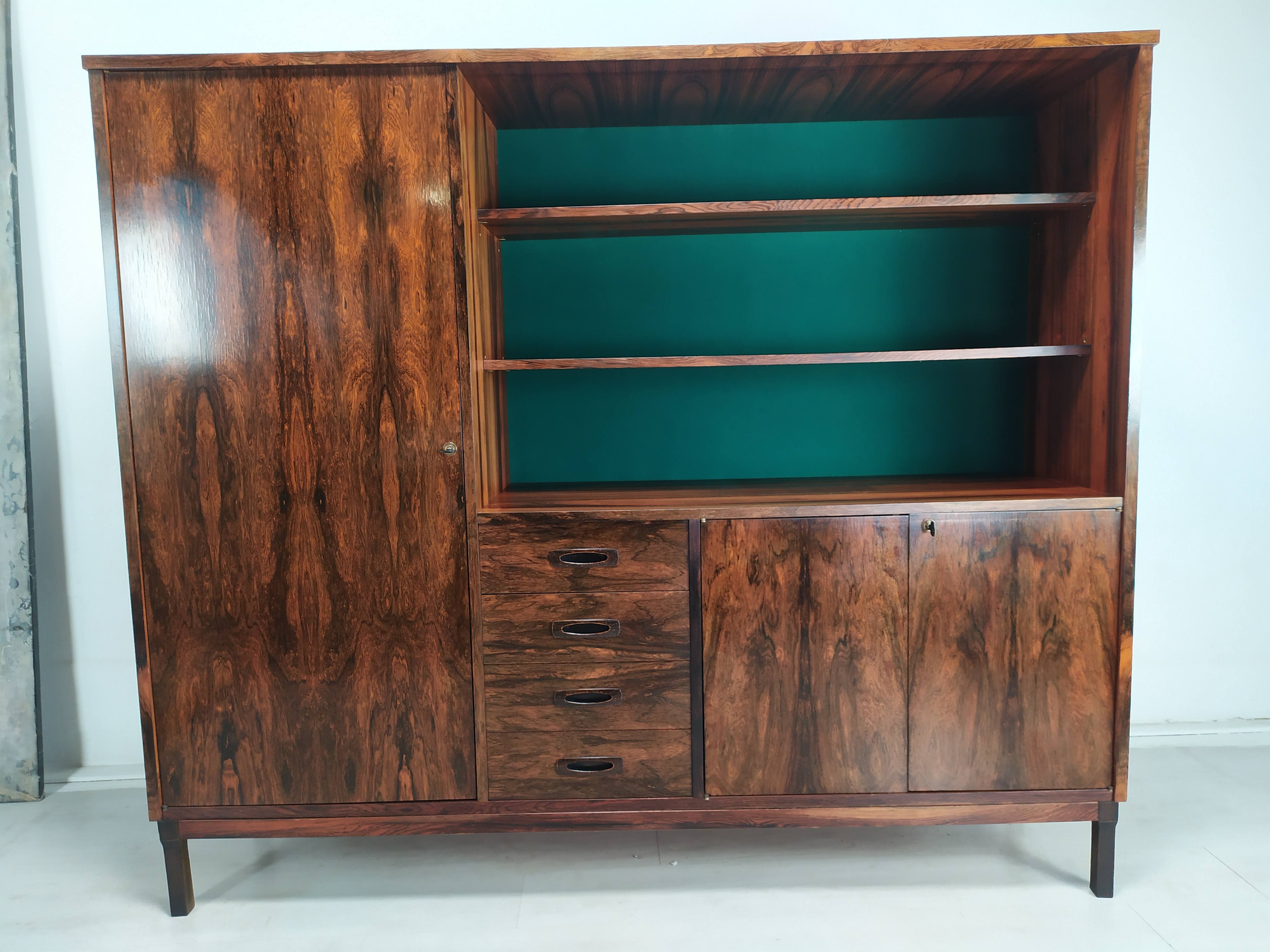 Scandinavian library buffet