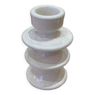 Pearly white candle holder Lot