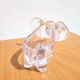 Elephant crystal catchall from Vannes, 1960s/70s.