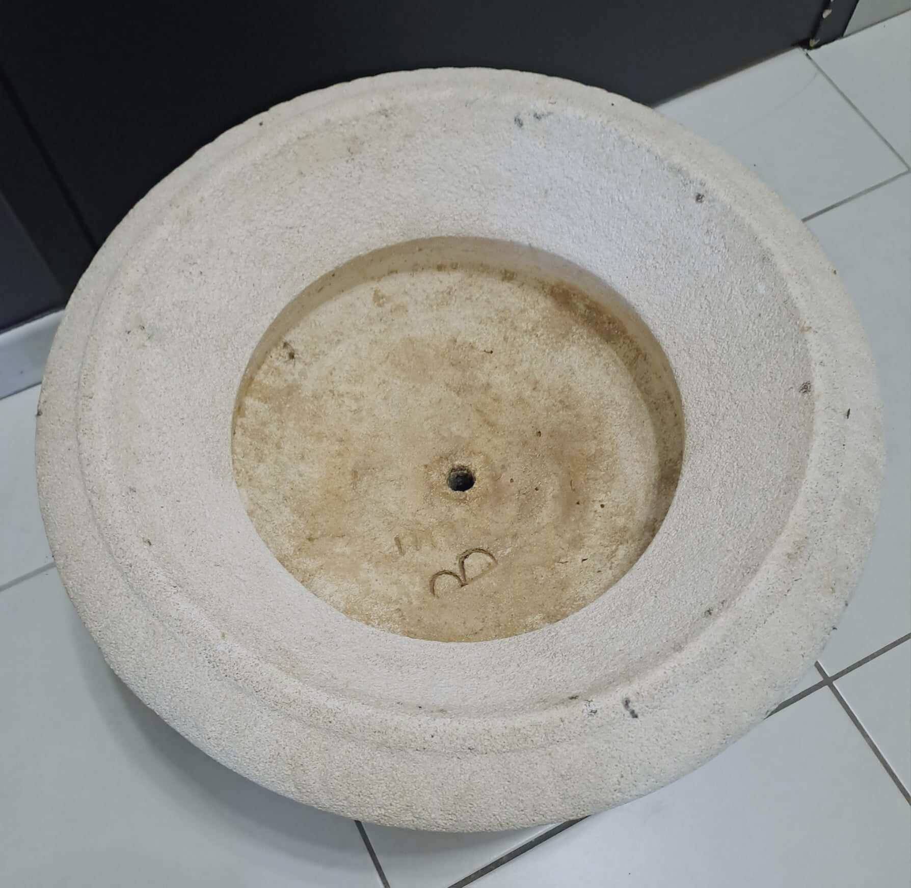 Stone basin diameter 52cm